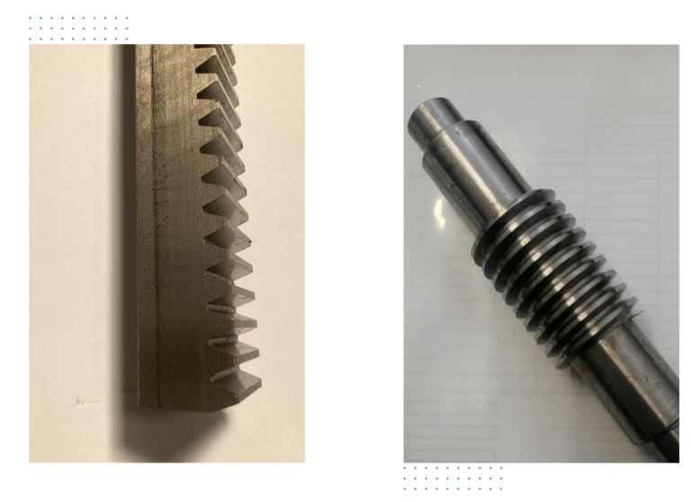 Cremallera y Tornillo Sin Fin taller de mecanización en Zaragoza